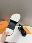 Design Brand L Womens Original Quality Genuine Leather 5cm sole Sandals 2023SS DXS04