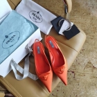 Design Brand P Womens Original Quality Genuine Leather Sandals 2023SS TXBW04