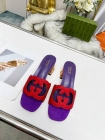 Design Brand G Womens High Quality Genuine Leather Slippers 2023SS H304