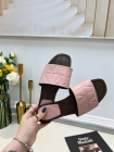 Design Brand Val Womens High Quality Genuine Leather Slippers 2023SS H304