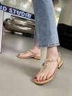 Design Brand C Womens High Quality Genuine Leather Sandals 2023SS H304