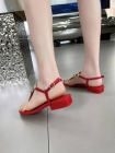 Design Brand C Womens High Quality Genuine Leather Sandals 2023SS H304