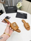 Design Brand C Womens High Quality Genuine Leather Slippers 2023SS H304