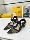 Design Brand F Womens High Quality Sandals (5.5cm, 8.5cm Heeled Optional) 2023SS H304