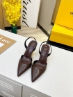 Design Brand F Womens High Quality Genuine Leather Sandals 2023SS H304