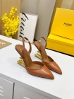 Design Brand F Womens High Quality Genuine Leather Sandals 2023SS H304