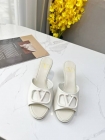 Design Brand Val Womens High Quality Genuine Leather Slippers 2023SS H304