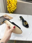 Design Brand Val Womens High Quality Genuine Leather Slippers 2023SS H304