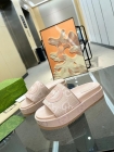 Design Brand G Womens Original Quality Genuine Leather Slippers 2023SS G106