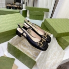 Design Brand G Womens Original Quality Genuine Leather 2.5cm Heeled Sandals 2023SS G106