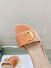 Design Brand D Womens Original Quality Genuine Leather Slippers 2023SS G106