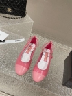 Design Brand C Womens Original Quality Genuine Leather Ballet Shoes 2023SS G106