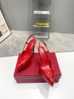 Design Brand Val Womens Original Quality Genuine Leather 12cm High Heels 2023SS G106