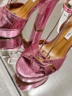 Design Brand AQZ Womens Original Quality Genuine Leather 14cm High Heels 2023SS G106