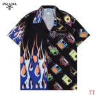 Design Brand P Mens High Quality Short Sleeves Shirts 2023FW D1907