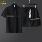 Design Brand F Mens High Quality Short Sleeves Shirts Suits 2023FW D1008