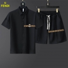 Design Brand F Mens High Quality Short Sleeves Shirts Suits 2023FW D1008