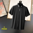 Design Brand F Mens High Quality Short Sleeves Shirts 2023FW D1008