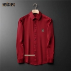 Design Brand Mscn Mens High Quality Long Sleeves Shirts 2023FW D1008