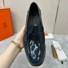 Design Brand H Mens Leather Loafers Original Quality Shoes 2023FW TXB09