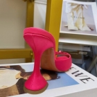 Design Brand Ami Women High Heels Silk Original Quality 9.5cm Shoes 2023FW G109