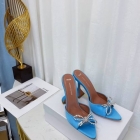 Design Brand Ami Women High Heels Silk Original Quality 9.5cm Shoes 2023FW G109