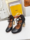Design Brand F Women Sandals High Heels Original Quality Shoes 2023FW G109