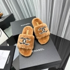 Design Brand C Women Fur Slippers Original Quality Shoes 2023FW G109