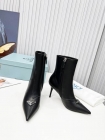 Design Brand P Women 8.5 cm High Heels 6cm Boots Original Quality Shoes 2023FW G109