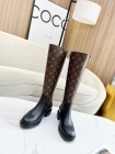 Design Brand L Women Leather Boots Original Quality Shoes 2023FW G109