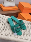 Design Brand H Women Heels Sandals Original Quality Shoes 2023FW G109