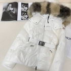 Design Brand Mon Women Winter Goose Down Coats Original Quality 2023FW Q209 