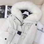 Design Brand Mon Women Winter Goose Down Coats Fox Fur Original Quality 2023FW Q209 