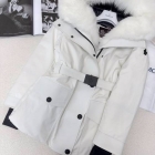 Design Brand Mon Women Winter Goose Down Coats Fox Fur Original Quality 2023FW Q209 