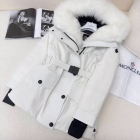 Design Brand Mon Women Winter Goose Down Coats Fox Fur Original Quality 2023FW Q209 