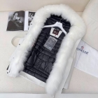 Design Brand Mon Women Winter Goose Down Coats Fox Fur Original Quality 2023FW Q209 