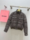 Design Brand Miu Women Goose Down Jacket Original Quality 2023FW Q211