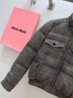 Design Brand Miu Women Goose Down Jacket Original Quality 2023FW Q211