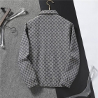 Design Brand G Men Jacket Imitated Denim jeans texture High Quality 2023FW D312