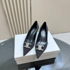 Design Brand Ce Women Leather High Heels Original Quality Shoes DXS01 2024SS