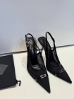 Design Brand YSL Women Leather High Heels 10.5cm Original Quality Shoes DXS01 2024SS