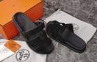 Design Brand H Men and Women Sheepskin Sandals Original Quality G601 2024SS