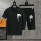 Design Brand DG Men Track Suits of Short Sleeves T-Shirts and Shorts E803 2024ss