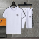 Design Brand L Men Track Suits of Short Sleeves T-Shirts and Shorts E803 2024ss