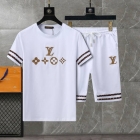 Design Brand L Men Track Suits of Short Sleeves T-Shirts and Shorts E803 2024ss