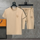 Design Brand D Men Track Suits of Short Sleeves T-Shirts and Shorts E803 2024ss