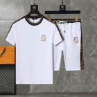 Design Brand F Men Track Suits of Short Sleeves T-Shirts and Shorts E803 2024ss