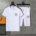 Design Brand G Men Track Suits of Short Sleeves T-Shirts and Shorts E803 2024ss