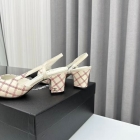 Design Brand C Womens Original Quality Genuine Leather 6cm Heeled Sandals  2024SS G103