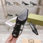 Design Brand G Womens Original Quality Genuine Leather 4.5cm, 7.5cm Heeled Sandals 2024SS G103